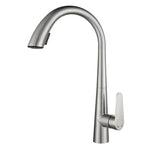 LustraGold Kitchen Faucet – Brushed Gold Sink Mixer | Hot and Cold Water Control | Modern Faucet with Ceramic Cartridge