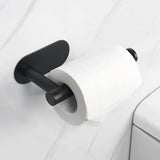Velaro No-Drill Stainless Steel Bathroom Accessory Set – Self-Adhesive Modern Towel & Robe Holders | Brushed Metal Finish