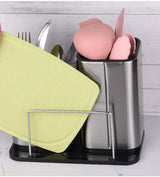 EdgeVault Stainless Steel Knife Holder – Universal Kitchen Knife Block | Hygienic Blade Storage Stand