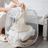 VentraMesh Laundry Hamper – Large Foldable Mesh Basket | Breathable Family Storage Organiser