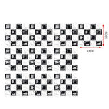 MosaicGlow Peel & Stick Tiles – 3D Waterproof Wall Stickers | Decorative PVC Mosaic Panels for Kitchens & Bathrooms