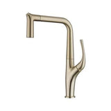 ÉlanSpray Pull-Down Kitchen Mixer Tap – Brushed Gold & Matte Black Luxury Faucet | 360° Swivel Design