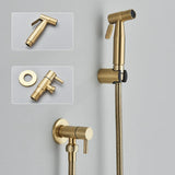 NoirJet Stainless Steel Bidet Spray Set – Matte Black Wall-Mounted WC Shattaf | Hygienic Toilet & Cleaning Sprayer