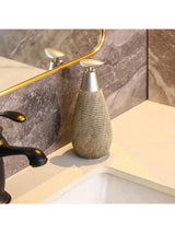 MaisonCeré Heritage Soap Dispenser – Vintage Ceramic Refillable Pump Bottle for Bathroom & Kitchen