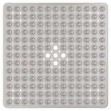 AquaGrip Non-Slip Shower Mat – Quick-Drain PVC Bath Safety Mat | Secure Suction Grip Design