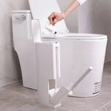 Nuvessa Slim Bathroom Bin – Ultra-Narrow Waste Basket with Lid | Modern Space-Saving Rubbish Bin