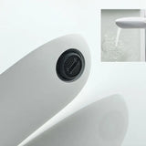 PureCascade Basin Mixer Tap – White Waterfall Bathroom Faucet | Luxury Single Lever Sink Mixer
