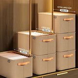 ClosetNest Foldable Clothing Organizer – Wardrobe Storage Organizer | Maximize Closet Space | Reinforced Fabric Storage Bin