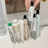 Lucentra Clear Storage Organiser – 7-Compartment Vanity & Desk Organiser | Modern Transparent Storage Box