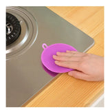 PureScrub Silicone Cleaning Pad – Reusable Kitchen Dish Brush & Non-Scratch Scrubber | Hygienic Multi-Purpose Cleaner