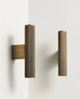 Valmere Brass T-Bar Cabinet Handles – Antique Brass Furniture Pulls | Luxury Modern Hardware