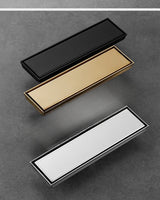 FlowCore Square Shower Drain – Brushed 304 Stainless Steel Floor Waste | Anti-Odour Bathroom Drain Cover