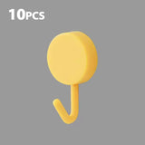 Velmora StickMate Self-Adhesive Silicone Wall Hooks – Strong No-Drill Multipurpose Hanging Hooks (5 or 10 Pack) | Removable Space-Saving Home Organisers