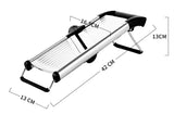 SliceCraft Precision Mandoline – Adjustable Stainless Steel Vegetable Slicer | Professional Food Prep Cutter