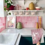 MetroTile Peel & Stick Wall Panels – Waterproof PVC Splashback Tiles | Modern Self-Adhesive Décor