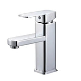 Eclipse Duo Basin Mixer – Black & Chrome Bathroom Faucet | Contemporary Hot & Cold Sink Tap