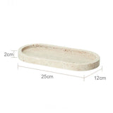 Bellaverto Beige Travertine Bathroom Accessory Set – Natural Stone Spa Collection | Luxury Marble Bathroom Décor