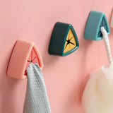 SnapGrip Adhesive Towel Clip – Push-In Cloth Holder for Kitchen & Bathroom | No-Drill Wall Organiser