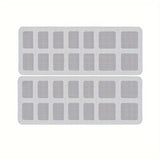 FlowGuard Disposable Drain Hair Catchers – Self-Adhesive Mesh Drain Protectors | Easy No-Clog Sink & Shower Covers