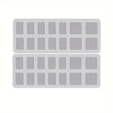 FlowGuard Disposable Drain Hair Catchers – Self-Adhesive Mesh Drain Protectors | Easy No-Clog Sink & Shower Covers