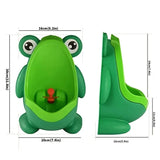 SplashHop Frog Toddler Urinal – Interactive Boys’ Potty Training Toilet | Fun Wall-Mount Pee Trainer