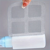 FlowGuard Disposable Drain Hair Catchers – Self-Adhesive Mesh Drain Protectors | Easy No-Clog Sink & Shower Covers
