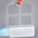 FlowGuard Disposable Drain Hair Catchers – Self-Adhesive Mesh Drain Protectors | Easy No-Clog Sink & Shower Covers
