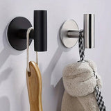 StickMount Adhesive Wall Hooks – Stainless Steel No-Drill Towel & Robe Holder | Modern Space-Saving Storage