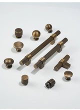 Château Verne Brass Cabinet Handles – Vintage European Furniture Pulls | Luxury Bronze Hardware