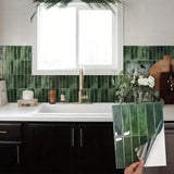 MetroTile Peel & Stick Wall Panels – Waterproof PVC Splashback Tiles | Modern Self-Adhesive Décor