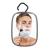 ClearVista Fogless Shower Mirror – Anti-Fog Portable Shaving Mirror | Adjustable Bathroom & Travel Grooming Mirror