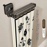 Vellanti Extendable Shower Rod – Drill-Free Aluminium Curtain Rail | Adjustable Bathroom Divider & Drying Rack