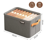 ClosetNest Foldable Clothing Organizer – Wardrobe Storage Organizer | Maximize Closet Space | Reinforced Fabric Storage Bin