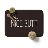 NoirMuse Statement Bath Mat – Non-Slip Microfibre Bathroom Rug | Bold Modern Bathroom Décor