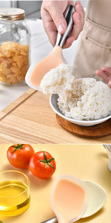 FlexiLadle Premium Silicone Spoon – Heat-Resistant Nonstick Cooking Utensil | BPA-Free Kitchen Tool
