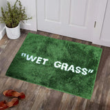 Verdanova Plush Grass Rug – Soft Non-Slip Green Floor Mat | Modern Nature-Inspired Home Décor