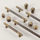 Château Verne Brass Cabinet Handles – Vintage European Furniture Pulls | Luxury Bronze Hardware