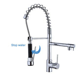 AquaFlow 360 Kitchen Tap Aerator – Swivel Faucet Attachment with Stop Button | Water-Saving Sink Sprayer
