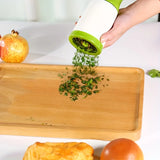 VerdeSlice Hand Herb Chopper – Manual Stainless Steel Herb Grinder | Compact Kitchen Prep Tool