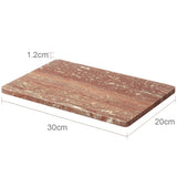 Aurello Red Travertine Bathroom Accessories Collection – Natural Stone Spa Luxury | Vintage Bathroom Décor