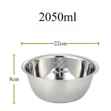 Nestora Stainless Steel Prep Bowl Set – Stackable Kitchen Mixing Bowls | Portable Food Preparation Collection