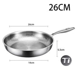 ForgeTitan Hammered Frying Pan – Pure Titanium Skillet | Premium Non-Coated Induction Cookware