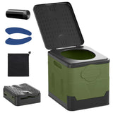 TrailEase Portable Toilet – Foldable Camping & Emergency Travel Toilet | Compact Outdoor Sanitation Solution