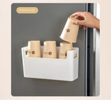 Novalith FlexiRack No-Drill Cabinet Door Organiser – Multifunctional Foil Holder, Spice Rack & Kitchen Storage Tray | Space-Saving Inner Shelf System