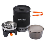 Fire-Maple Star X1 FMS-X1 Camping Cooking System – Gas Stove & Heat Exchanger Pot | Piezo Ignition | Compact Hiking Cook Set