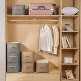 ClosetNest Foldable Clothing Organizer – Wardrobe Storage Organizer | Maximize Closet Space | Reinforced Fabric Storage Bin