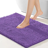 Veloura Cloud Chenille Bath Rug – Ultra-Soft Non-Slip Bathroom Mat with Quick-Dry Comfort