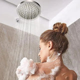 Velora RainSpa Shower System – High-Pressure Round Rainfall Shower Head with Wall-Mount Arm