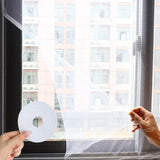 AirGuard Adhesive Insect Screen – Mosquito & Fly Mesh for Doors and Windows | Fresh-Air Barrier | 150 × 130 cm