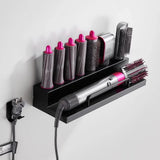 AeroVault Dyson Airwrap Wall Organiser – Stainless Steel Storage Rack | No-Drill Double-Layer Styling Holder